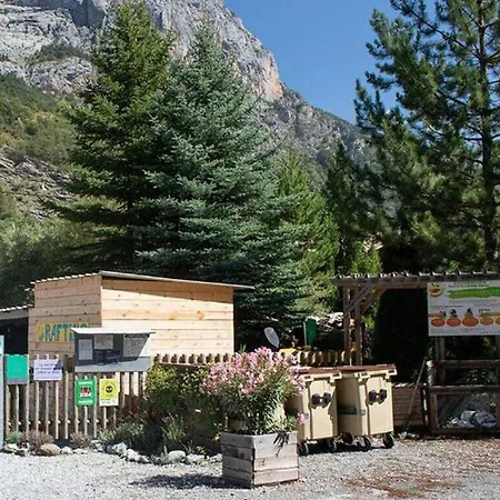 캠프장 Mobil-home Convivial, Animaux Acceptes - 4 Pers. - Api-1-52-2743 Le Martinet (Alpes-de-Haute-Provence)