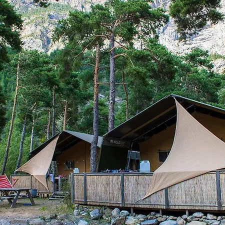 캠프장 Mobil-home Convivial, Animaux Acceptes - 4 Pers. - Api-1-52-2743 *